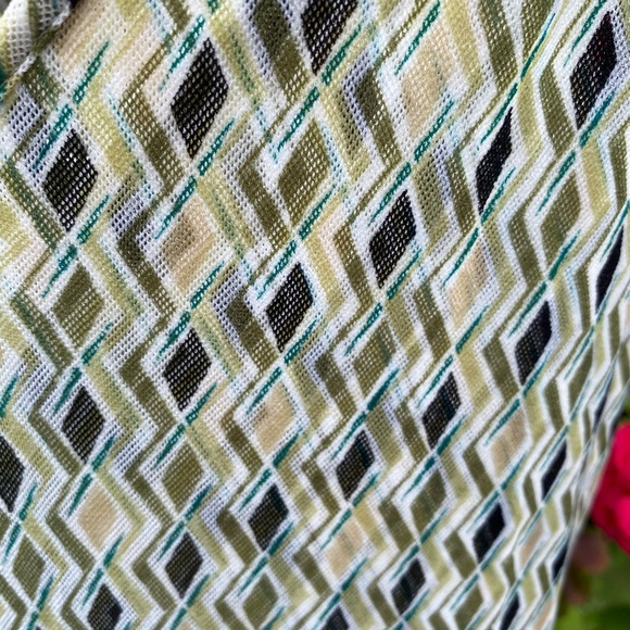 KENNETH COLE REACTION Diamond Sleeveless Top SZ L - Picture 2 of 6